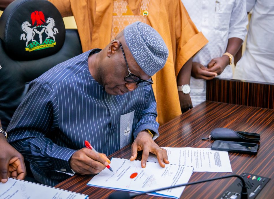 Oyebanji signs N159.5 billion Ekiti Fiscal Estimates into law